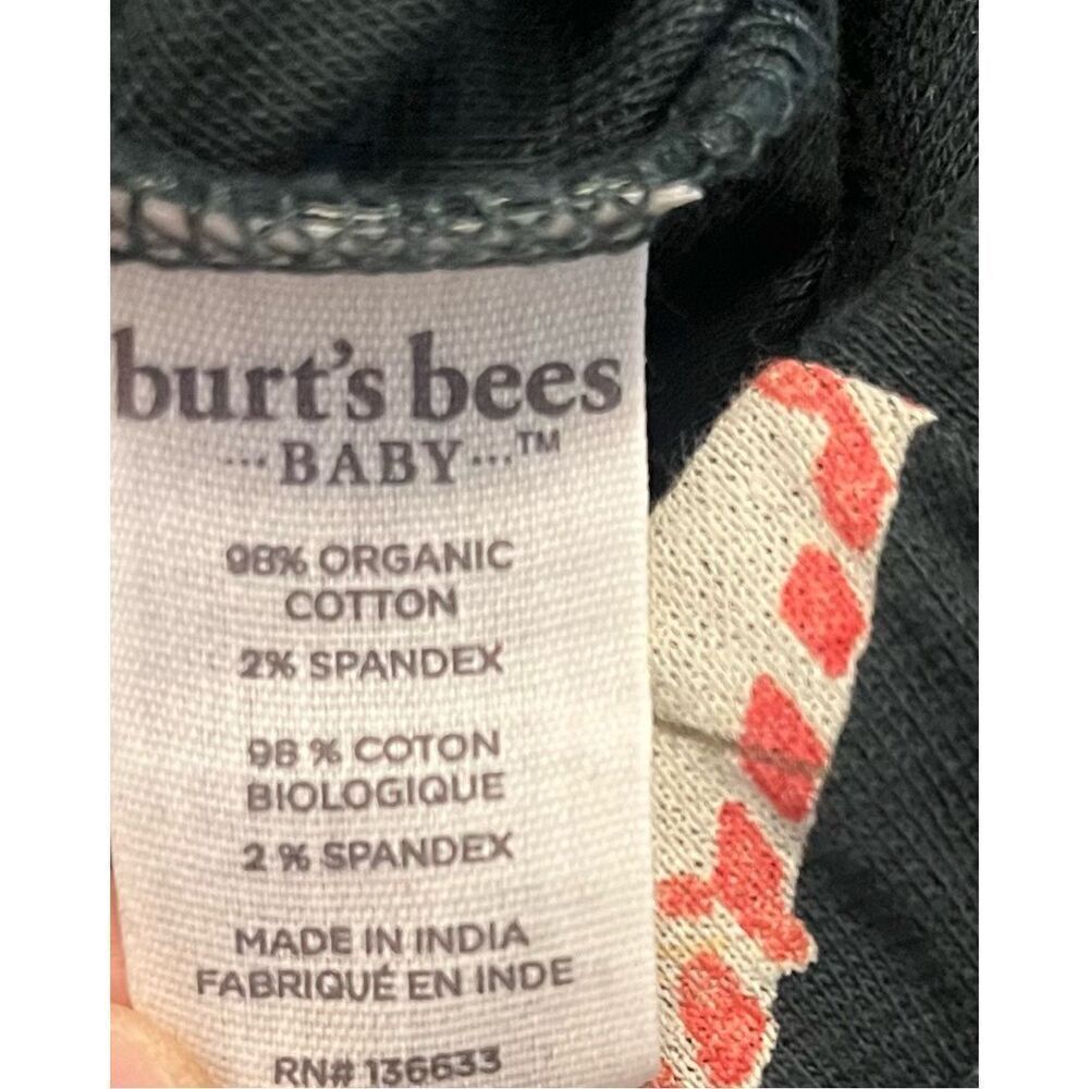 Burt’s Bees Baby Letters To Santa Drawstring Pajama Pants - Picture 4 of 4